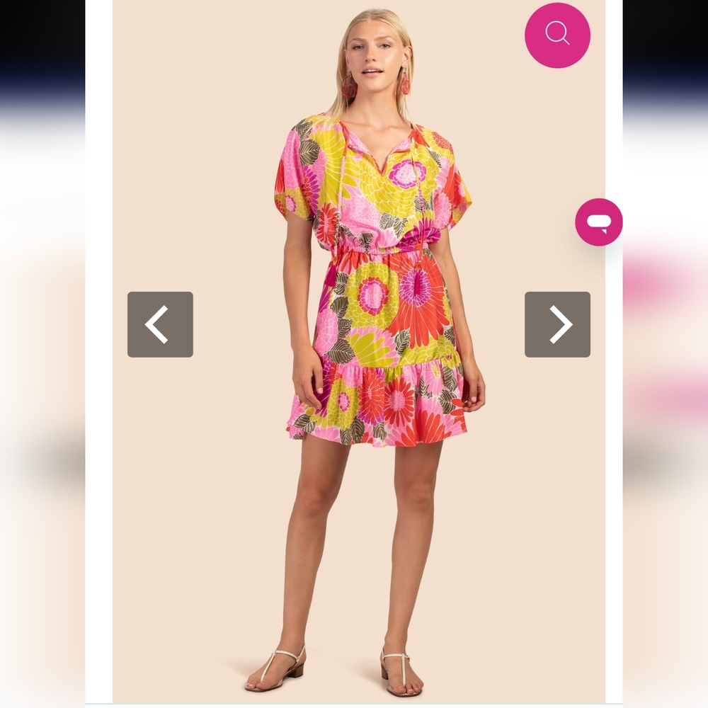 Trina Turk Mahalo Dress (size XS) - Picture 5 of 7